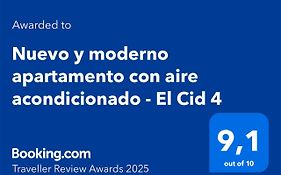 Nuevo y moderno apartamento con aire acondicionado - El Cid 4